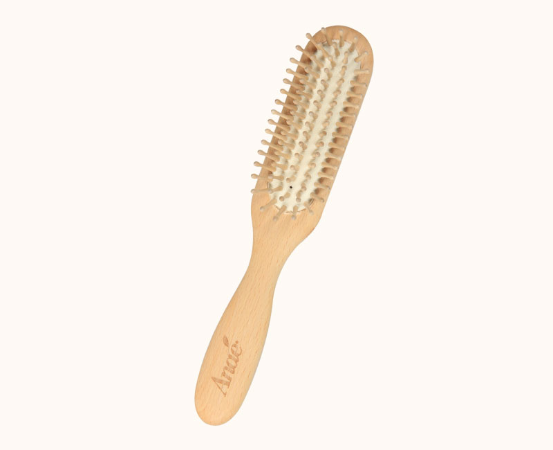Brosse à cheveux pour enfants en bois de hêtre FSC - 18cm - Anaé